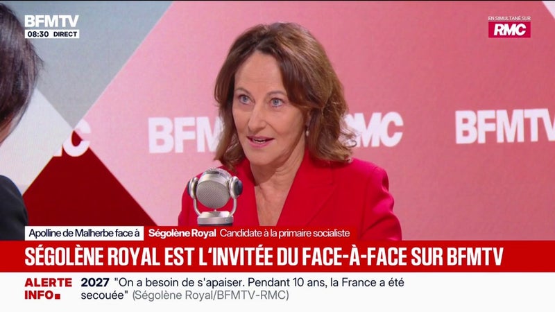 Dette publique: toucher aux retraites des Français est un scandale, juge Ségolène Royal, candidate à la primaire socialiste