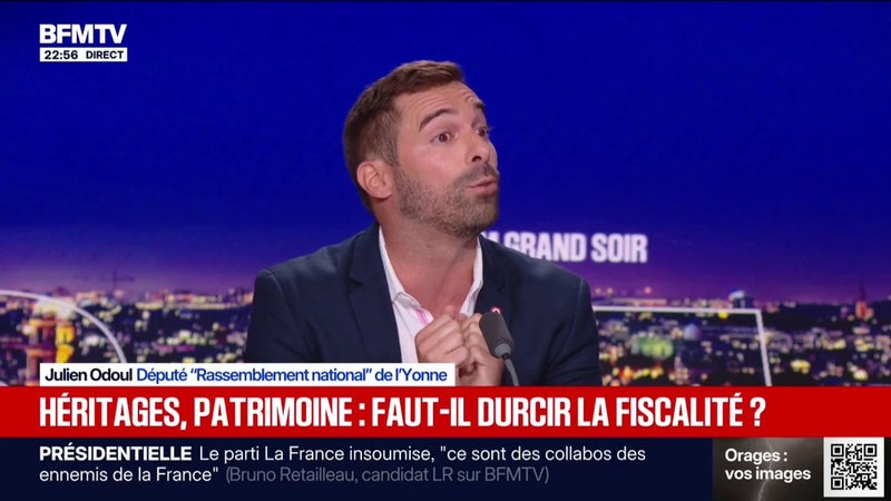 "Ce que veulent les Français, c'est pouvoir léguer à leurs enfants", défend Julien Odoul (RN)