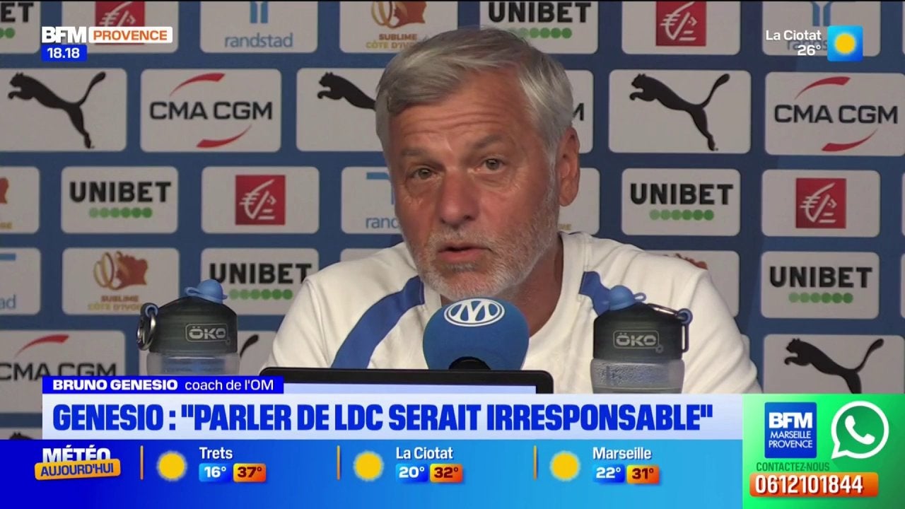 Genesio : "parler de LDC serait irresponsable"