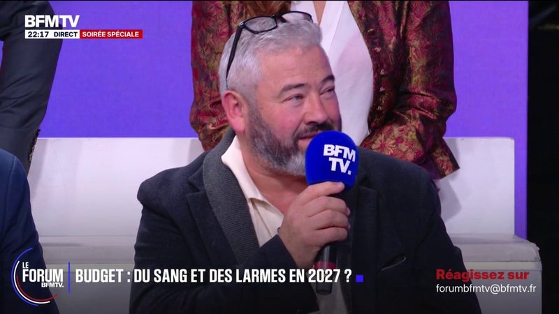 FORUM BFMTV - Budget: "C'est souvent toujours les mêmes qui vont être taxés", estime Joao, entrepreneur garagiste dans les Hauts-de-Seine