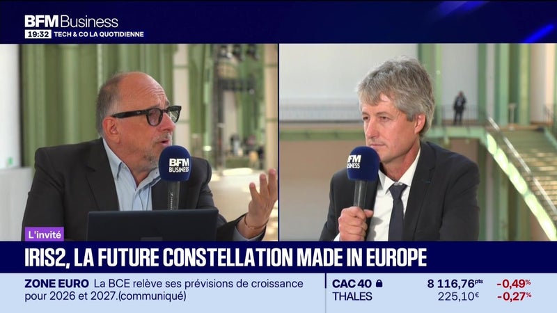 Jean-Pierre Diris (Iris² et Govsatcom) : Iris², la future constellation made in Europe - 10/09