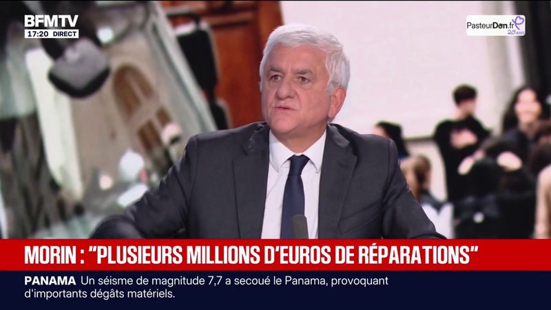 Mobilisation lycéenne: "La réforme du bac a été totalement foirée", déclare Hervé Morin, Président de la région Normandie, président du parti "Les Centristes"