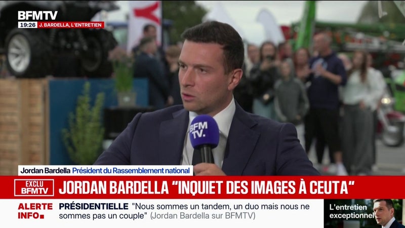 Référendum sur l'immigration: Jordan Bardella souhaite qu'il ait lieu "lors du premier tour des élections législatives"