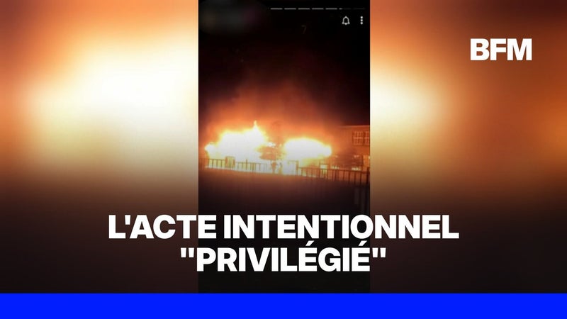 Collège incendié à Metz: l'acte intentionnel "privilégié", selon le procureur