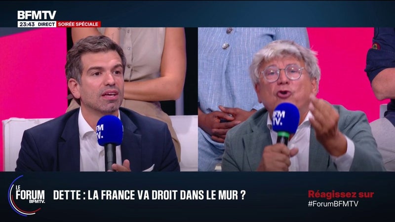 FORUM BFMTV - Retraites: l'échange tendu entre Éric Coquerel, député LFI et Jonas Haddad, porte-parole adjoint LR