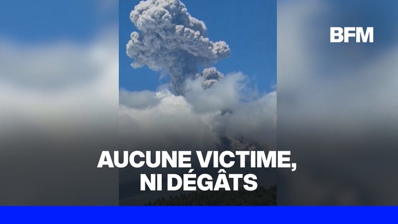 Philippines: un volcan entre en éruption et crache des cendres à 3.000 mètres de hauteur