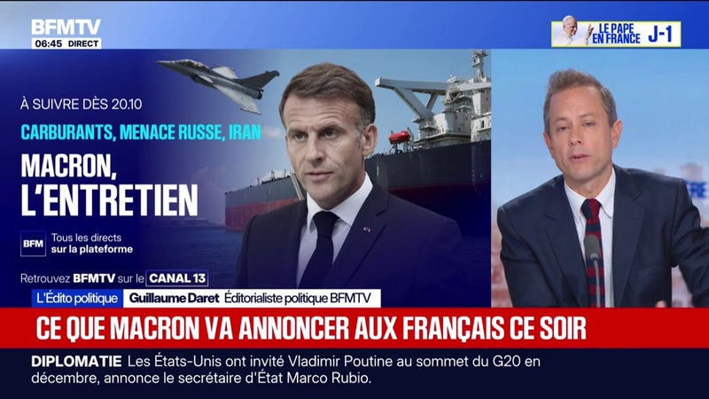 L'ÉDITO POLITIQUE DE GUILLAUME DARET - Interview d'Emmanuel Macron: ce que le président de la République va annoncer aux Français
