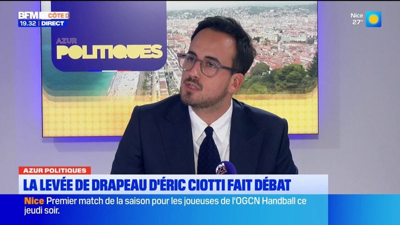 Levée de drapeau dans les écoles: le maire RN de Cagnes-sur-Mer, Bryan Masson, est "favorable"