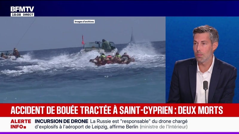 Marschall Truchot : Accident de bouée tractée à Saint-Cyprien, deux morts - 01/09