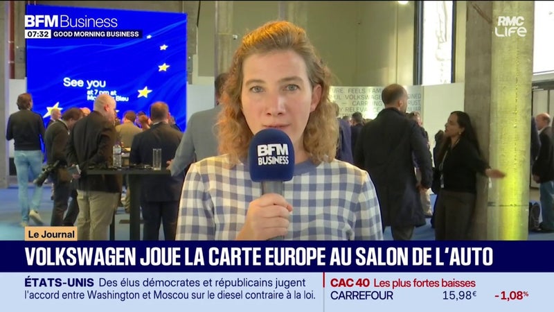Volkswagen joue la carte "Europe" au salon de l'auto