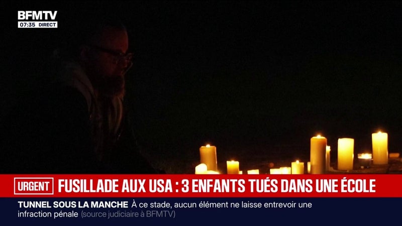 États-Unis: l'heure est au recueillement après la fusillade dans l'Oregon qui a fait quatre morts, dont trois enfants, dans une école primaire