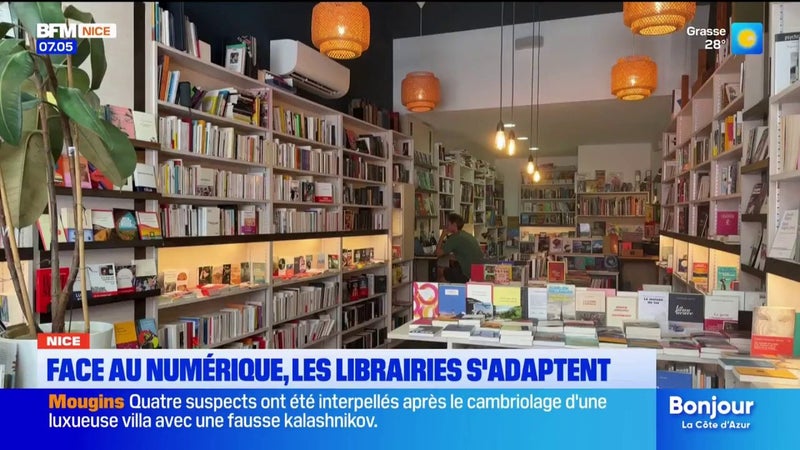 Face au numérique, les librairies s'adaptent à Nice