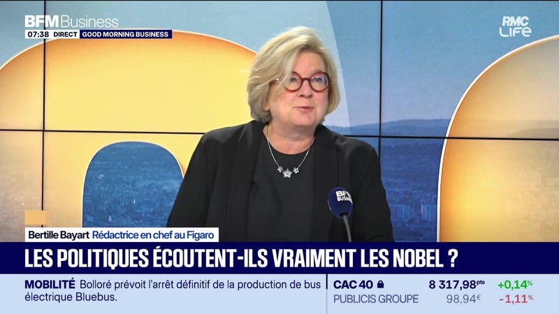 La tribune éco : Les politiques écoutent-ils vraiment les Nobel ? - 09/09