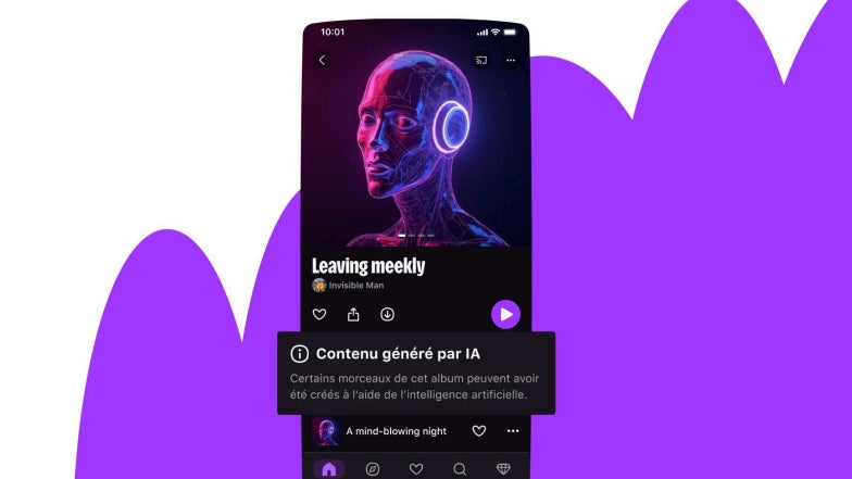 "La transparence et le libre choix, dans le respect des artistes, des auteurs-compositeurs et des fans de musique": Deezer va permettre à ses utilisateurs d'exclure les musiques générées par IA avant la fin de l'année