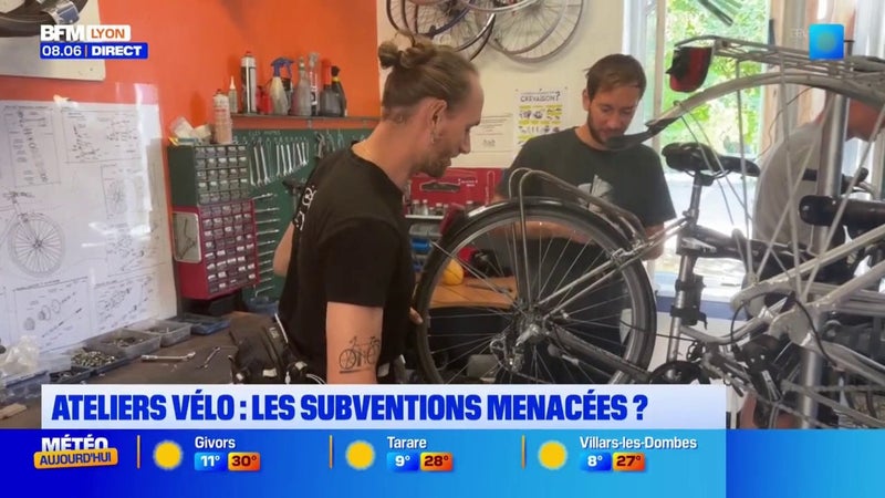 Des subventions menacées pour les ateliers de vélo de la métropole de Lyon