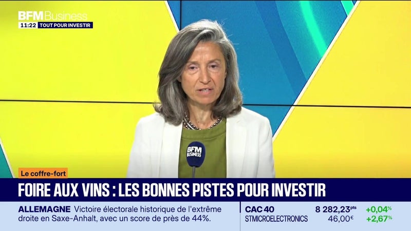 Le coffre-fort : Angélique de Lencquesaing - Foire aux vins, les bonnes pistes pour investir - 07/09