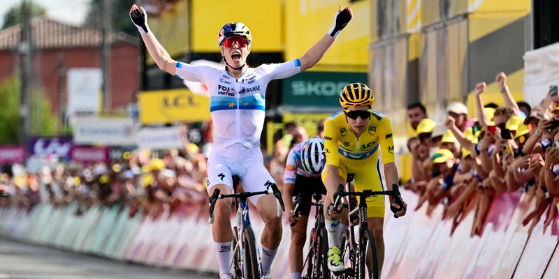 84km - Wiebes contrôle avant le sprint