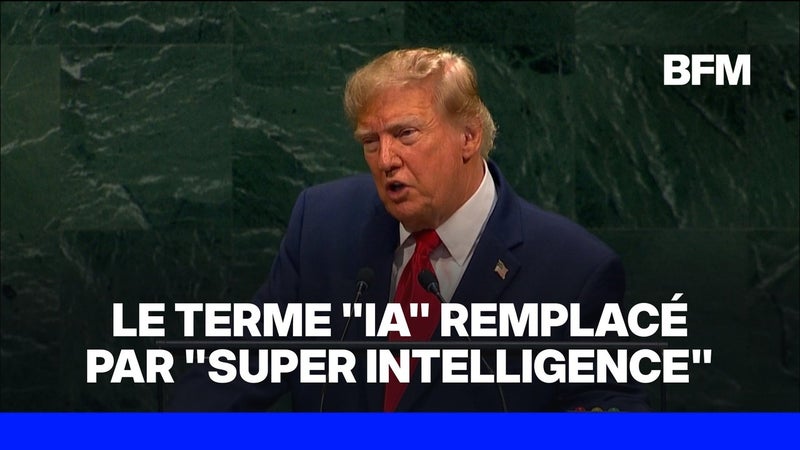Donald Trump veut remplacer le terme "intelligence artificielle" par "super intelligence" dans les documents officiels