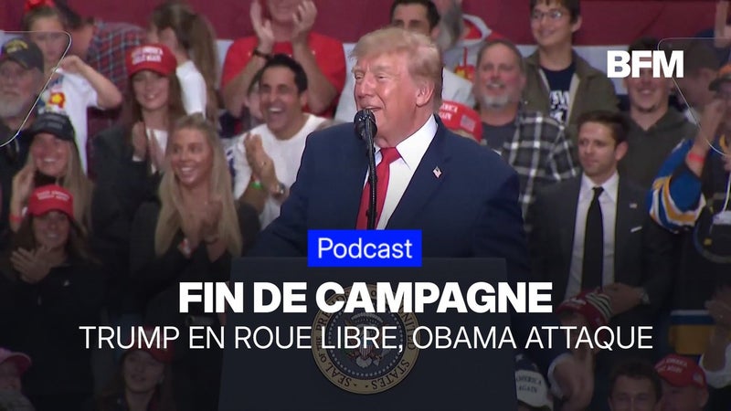 Trump en roue libre, Obama à l'attaque: la fin de campagne électrique des midterms