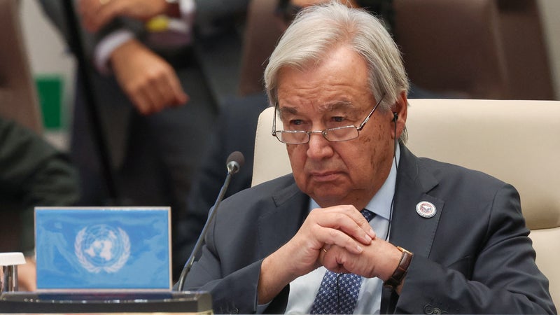 "L'IA ne s'arrête pas aux frontières, pas plus que les risques": le secrétaire général de l'ONU juge indispensable une "coordination mondiale"