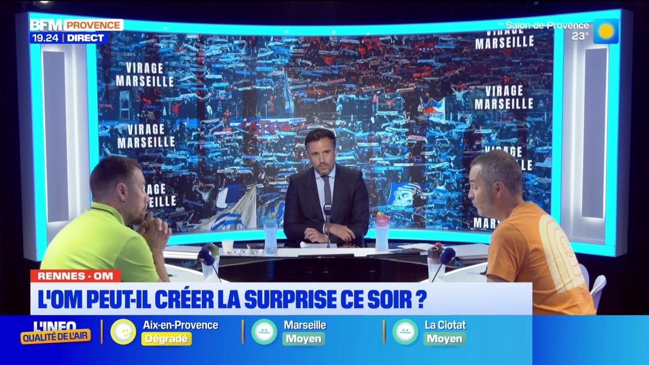 Virage Marseille du vendredi 11 septembre - Rennes - OM, Marseille doit se relancer !