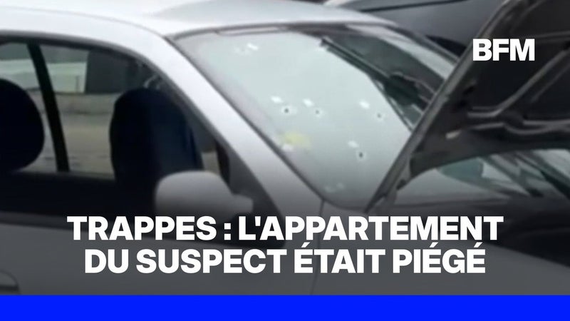 Tirs mortels à Trappes: l'appartement du suspect était piégé avec des bonbonnes de gaz
