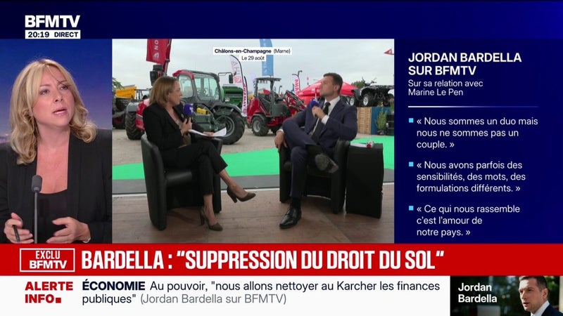 Interview de Jordan Bardella sur BFMTV: Florence Portelli, vice-présidente du parti LR, dénonce "des propos stupides et puérils"