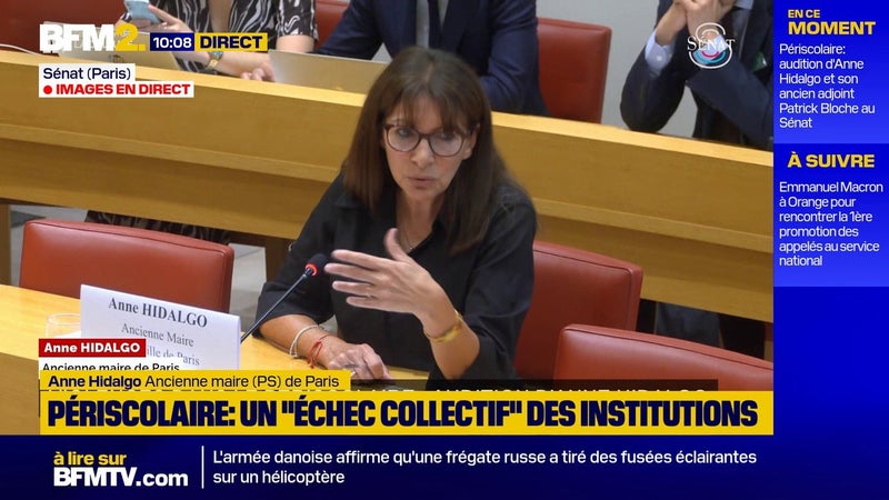 Périscolaire: Anne Hidalgo dit avoir découvert que des signalements au procureur n'ont pas été systématiques depuis 2021