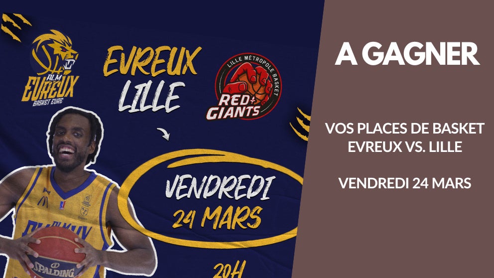 A gagner : vos places VIP Evreux vs Lille