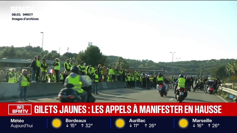 Gilets jaunes: les appels à manifester se multiplient