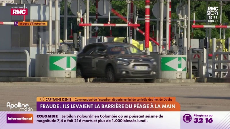 Fraude : Ils levaient la barrière du péage à la main