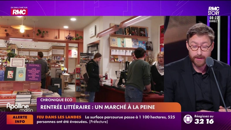 Chronique éco - Rentrée littéraire : Un marché à la peine