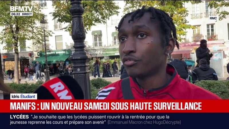 "Les réponses données ne sont pas du tout suffisante": certains lycéens participeront aux manifestations du 31 octobre