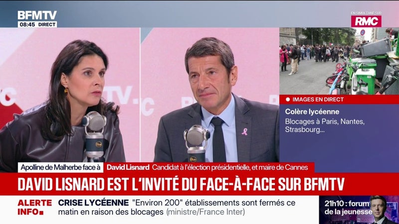 Budget: “L’État profond en France, c’est Bercy”, déclare David Lisnard, candidat “Nouvelle Énergie” à la présidentielle