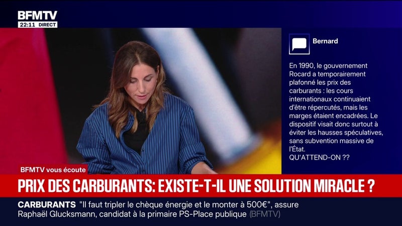 Prix des carburants - BFMTV vous écoute