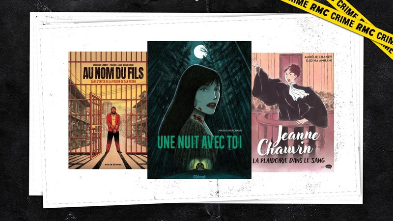 Trois bandes dessinées true crime et justice à découvrir à la rentrée.