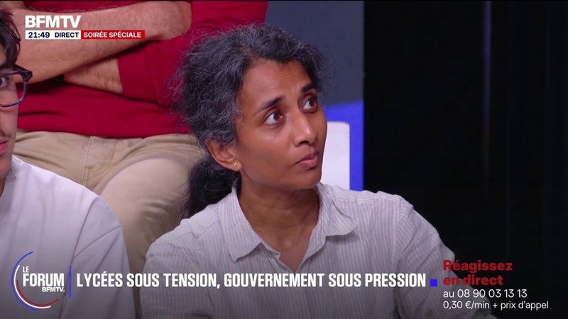 FORUM BFMTV - Lycées bloqués: "Collectivement, il faut qu'on prenne un peu de hauteur sur la situation", analyse Sophie Vénétitay, secrétaire générale du syndicat SNES-FSU