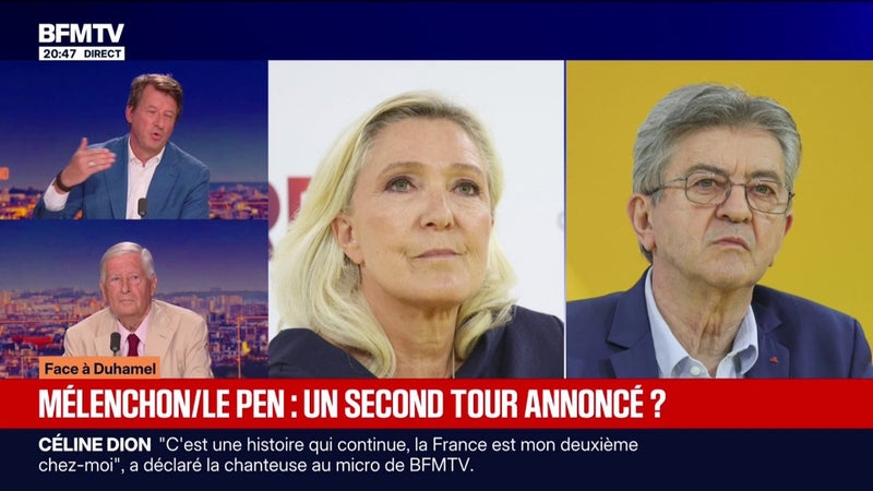 "Oui, je voterai toujours contre l'extrême droite": en cas de duel Marine Le Pen/Jean-Luc Mélenchon au second tour de la présidentielle, Yannick Jadot assure qu'il voterait pour le candidat de La France insoumise
