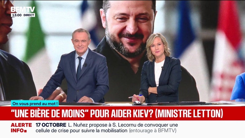 Guerre en Ukraine: l'aide à Kiev représente-t-elle "une bière par an" aux Européens?