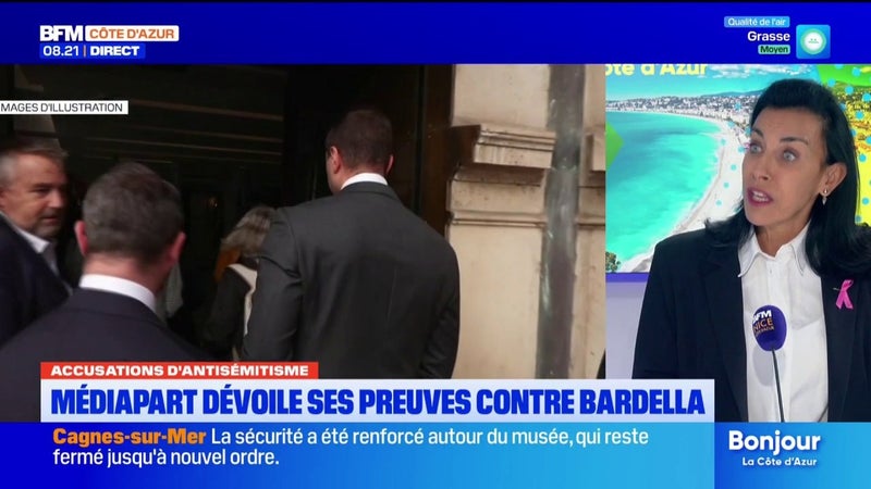 Affaire Bardella : la maire (RN) de Menton dénonce une campagne de déstabilisation