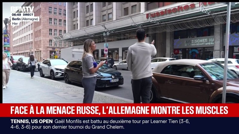 Face à la menace russe, l'Allemagne se montre ferme