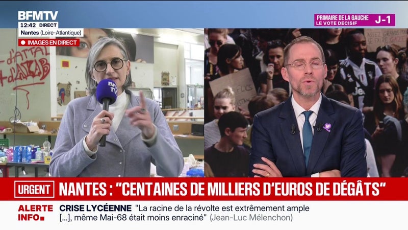 "Il aurait pu y avoir des morts", estime Carine Bernault, Présidente de Nantes Université, après l'occupation d'un bâtiment de l'université pendant plusieurs jours