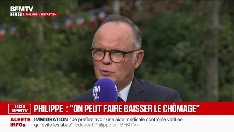 Édition Spéciale - Édouard Philippe, invité exceptionnel de BFMTV - 30/08