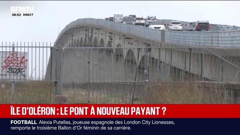 Le pont de l'île d'Oléron pourrait redevenir payant