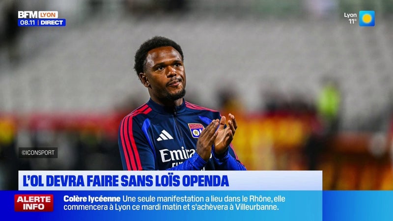 OL : Lois Openda absent jusqu'à la prochaine trêve