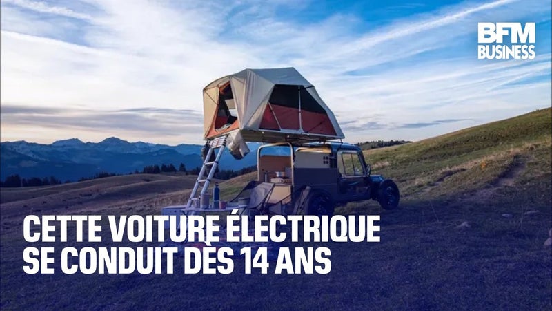 Cette voiture électrique se conduit dès 14 ans… et se personnalise à volonté !