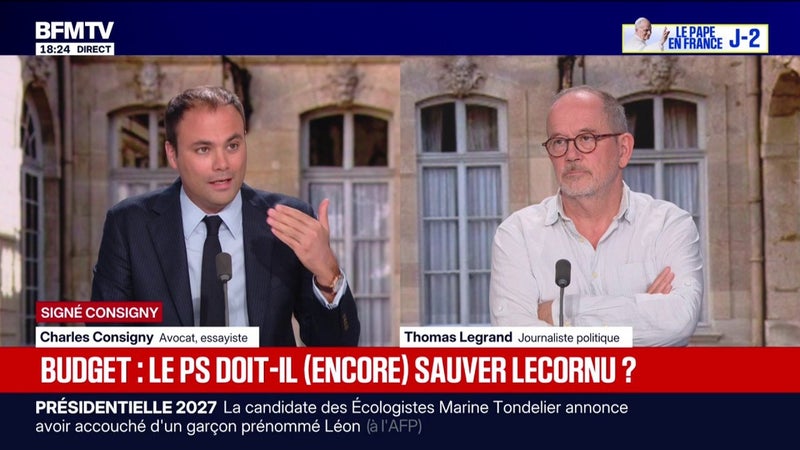 SIGNÉ CONSIGNY - "Si c'est encore un budget dicté par le PS, ce sera encore un budget de ruine pour la France", estime l'avocat