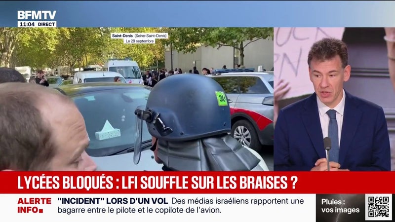 Philippe Baptiste, ministre chargé de l'Enseignement supérieur, fait état de "quelques points de tension" dans les universités, mais estime qu'il n'y a pas "un embrasement"