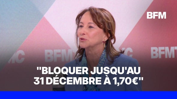 Ségolène Royal propose de "bloquer jusqu'au 31 décembre" le prix de l'essence à 1,70 euro