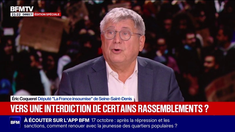 Mairie de Limoges incendiée: "C'est un acte criminel", explique Éric Coquerel, député La France insoumise de Seine-Saint-Denis